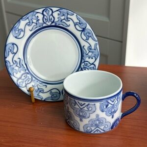 🧡 Bombay Company Blue Label Cup and Saucer Set 🧡